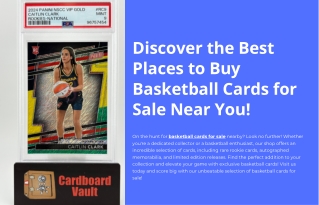 Discover the Best Places to Buy Basketball Cards for Sale Near You!