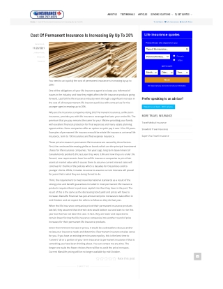 Market Forces Driving Insurance Rates Up - IDC Report