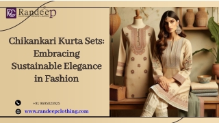 Chikankari-kurta-sets-embracing-sustainable-elegance-in-fashion