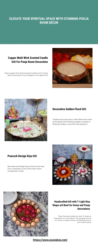 Elevate Your Spiritual Space with Stunning Pooja Room Décor