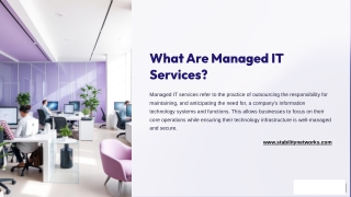 What Are Managed IT Services Meaning, Types & Benefits