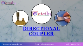 Directional Coupler PPT