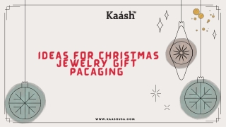 Ideas For Christmas Jewelry Gift packing
