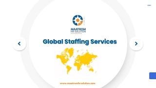 Global Staffing Services in Chennai