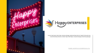 happyenterprises - Popular Sign Board Manufacturers in Jodhpur