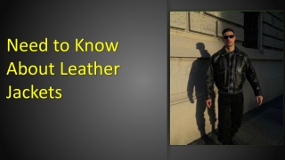 Ride in Style Everything You Need to Know About Leather Jackets