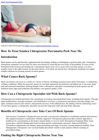 Right Arm Pain From Shoulder To Hand Chiropractor Parramatta Park (07) 4285 9534