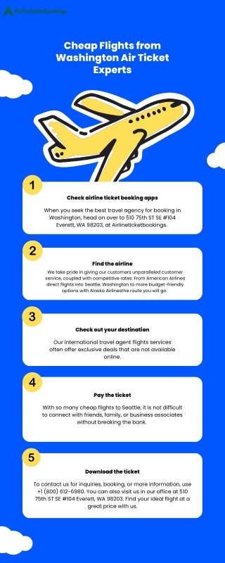 Cheap Flights from Washington Air Ticket Experts