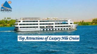 Top Attractions of Luxury Nile Cruise
