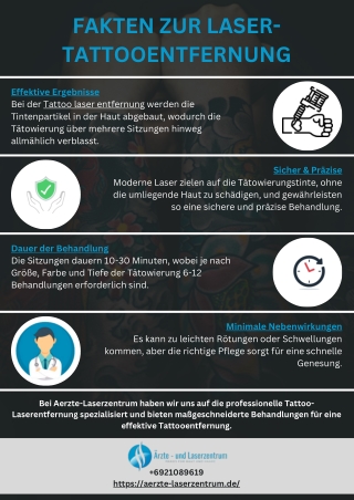 Alles, was Sie über Laser-Tattoo-Entfernung wissen müssen | Aerzte-Laserzentrum