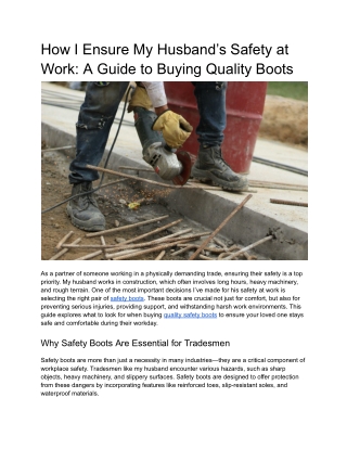 How I Ensure My Husband’s Safety at Work_ A Guide to Buying Quality Boots