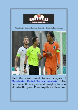 Manchester United Tactical Analysis | Unitedfollowers.com