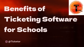 Ticketor | The Ultimate Ticketing Software for Schools