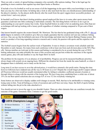 Profit From Sports Betting - Avoiding The Single Biggest Mistake In Betting On S