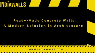 The Benefits of Ready-Made Concrete Walls for Your Construction Project
