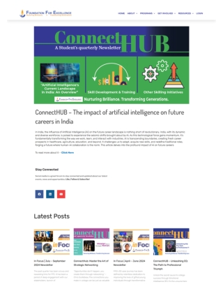 ConnectHUB – The impact of artificial intelligence on future careers in India