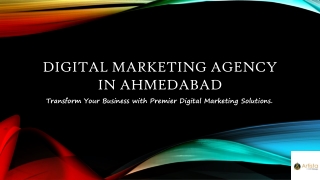 Best Digital Marketing Agency in Ahmedabad