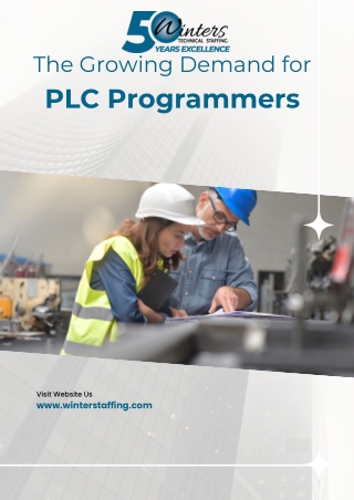 The Growing Demand for PLC Programmers