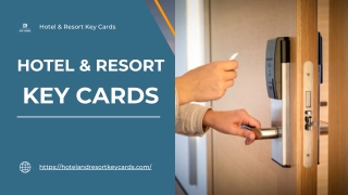 Hotel & Resort Key Cards
