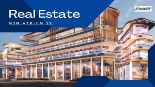 M3M Atrium 57: The Best Luxury Shops in Gurgaon.