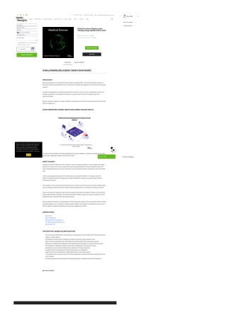 Global Market for Hormone Replacement Therapy Drugs: An In-Depth Analysis