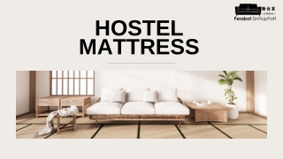 hostel mattress