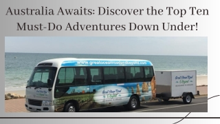 Top ten best things to do in australia-