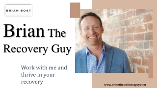 Brian The Recovery Guy