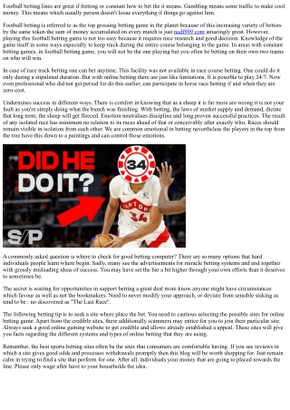 Golf Betting - The Sports Betting Alternative