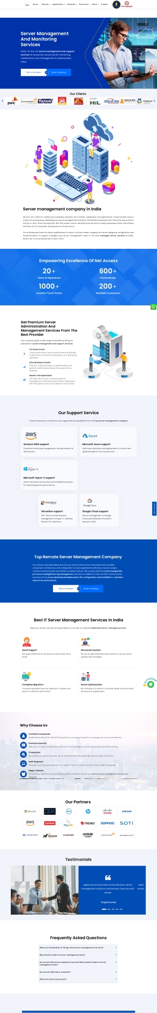 Why We Need Server Management Services?