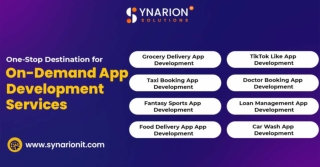 One-Stop Destination for On-Demand App Development Services