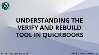 Understanding the Verify and Rebuild Tool in QuickBooks