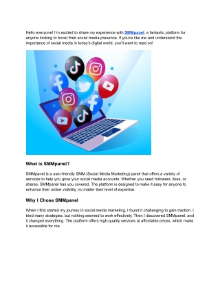 SMM Panel - Boost Your Social Media Presence Instantly
