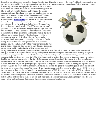 What You Must Remember When Using Football Betting Tipsters