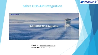 Sabre GDS API Integration
