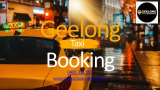 Reliable Geelong Taxi Cabs for Your Travel Needs