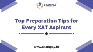 Top Preparation Tips for Every XAT Aspirant