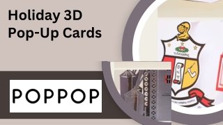Holiday 3D Pop-Up Cards