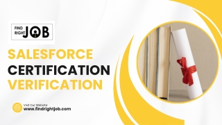 A Guide to Salesforce Certification Verification