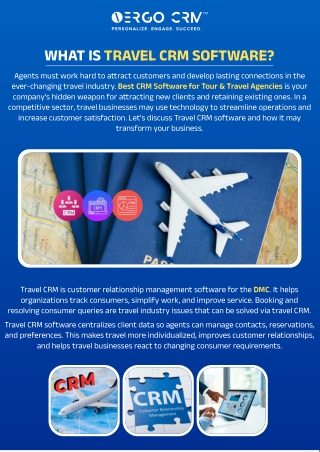 WHAT IS TRAVEL CRM SOFTWARE?