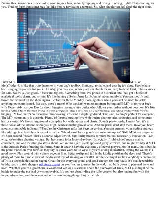 MT4: A Trader's Best Friend or Just Another Platform?