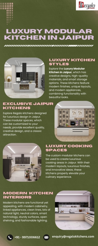 Luxury Modular Kitchen In Jaipur