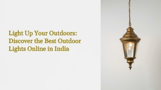 Perfect Outdoor Lights For Every Space | Whispering Homes