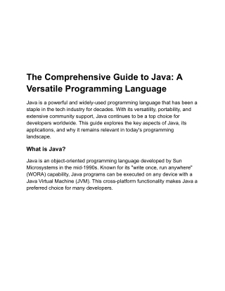 Java Script Training In Chandigarh