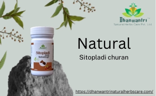 Dhanwantri Sitopladi Churna – Ayurvedic Remedy for Respiratory