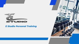 E Studio Personal Training