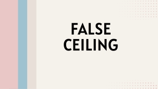 Lighting plays a crucial role in enhancing the beauty of false ceilings. LED strip lights in recessed designs create a s