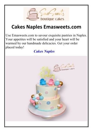 Cakes Naples Emasweets.com