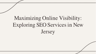Expert SEO Services in NJ to Boost Your Online Presence