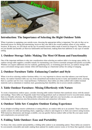 10 Must-Have Outdoor Tables Made of Metal for Long life